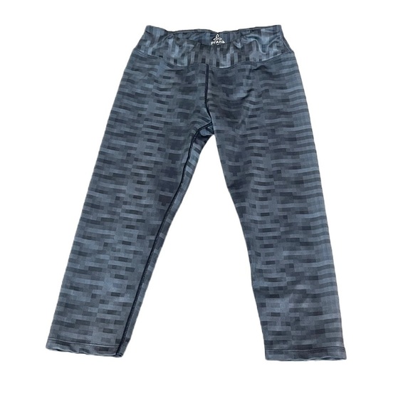 PRANA Roxanne black pixel yoga crop leggings - Picture 2 of 6